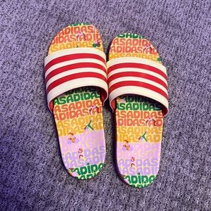 Adidas comfy sandals/slides (women’s 10)